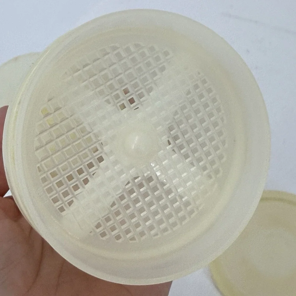 Vintage Tupperware Jifi Sift Powdered Sugar‎ Flour Sifter Complete